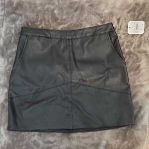 Altar'd State Black Pencil Mini Skirt